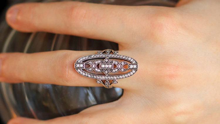 Bague argent femme originale