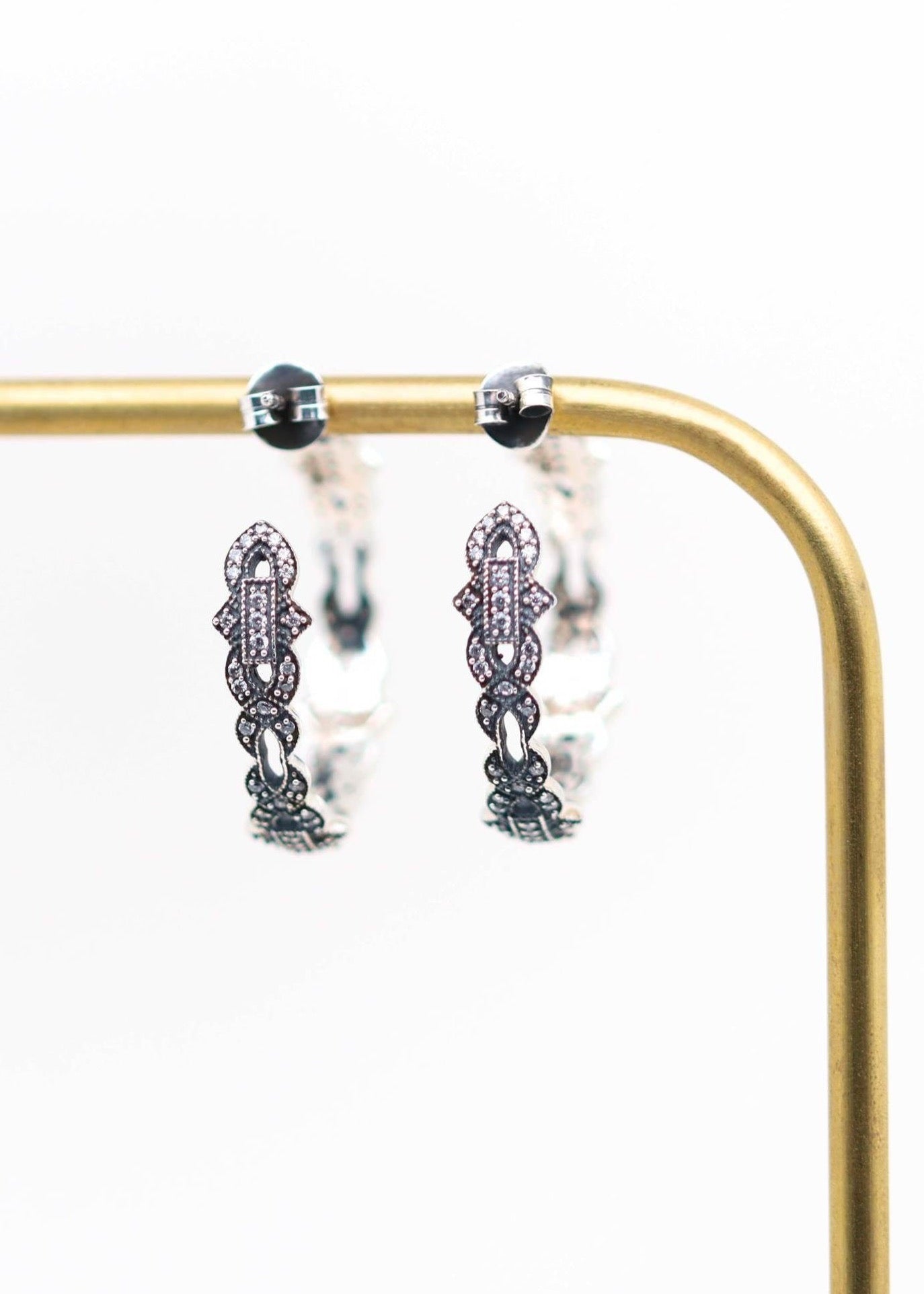 Créoles en argent
