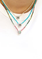 colliers art déco en perles et argent