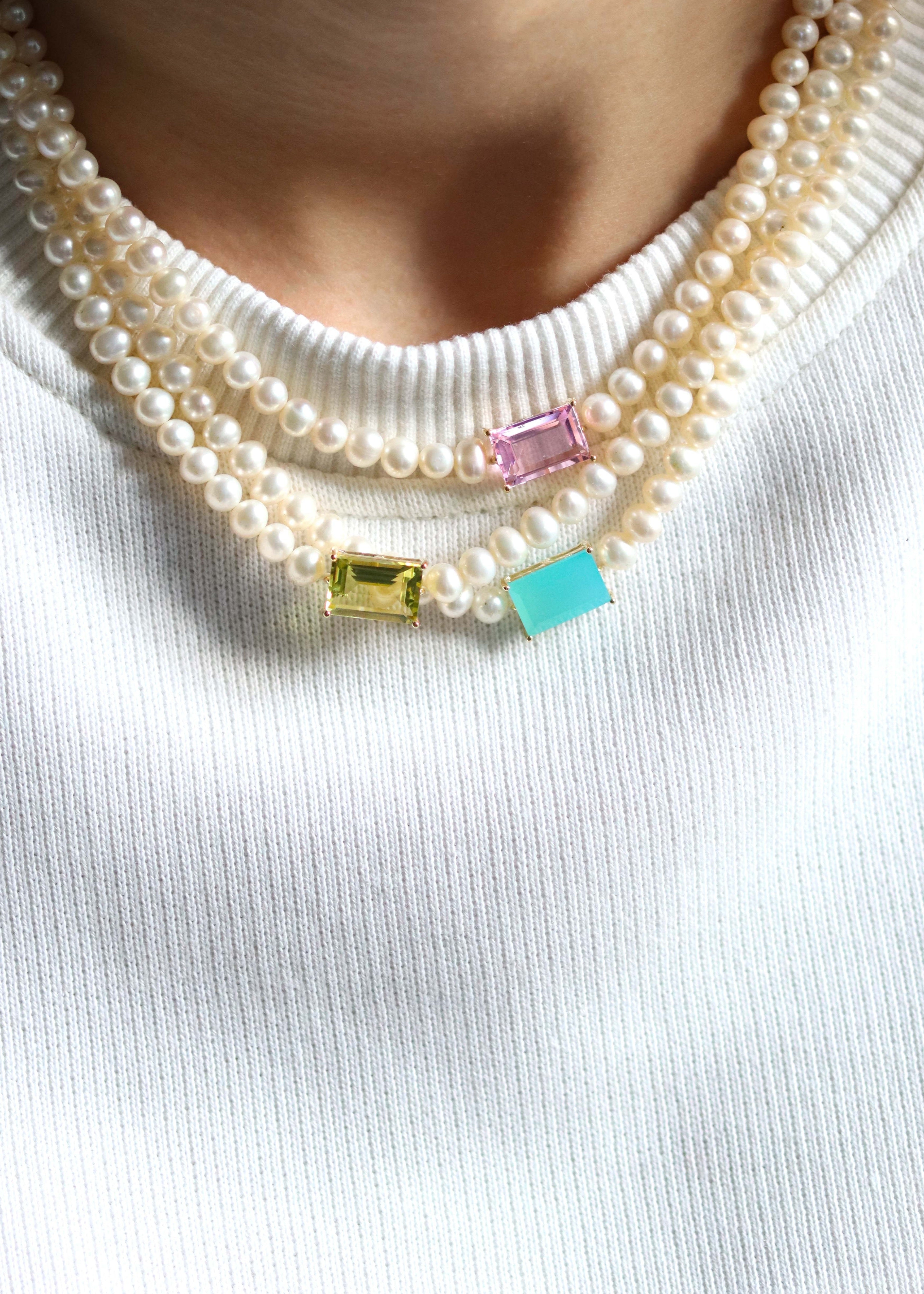 collier en perles